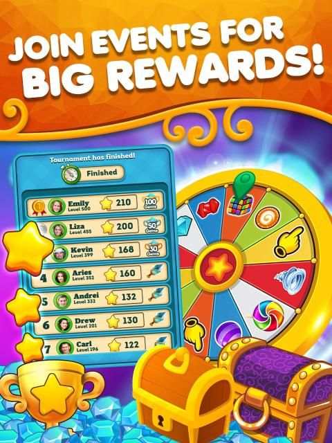 Classic Jewel Crystal Gem Match Games screenshot 1