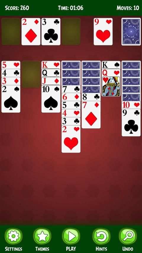 Classic Solitaire स्क्रीनशॉट 2