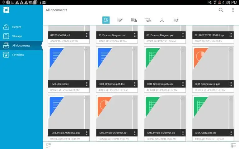 Thinkfree Office viewer स्क्रीनशॉट 1