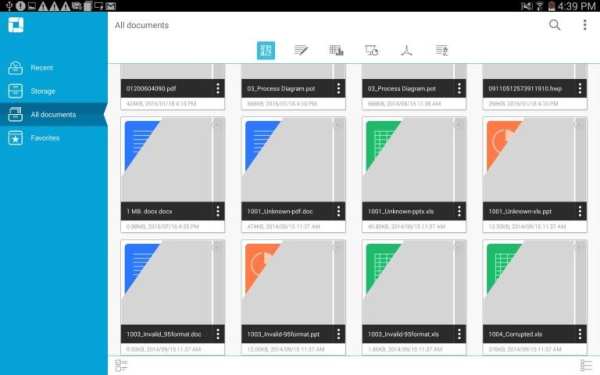 Thinkfree Office viewer स्क्रीनशॉट 1