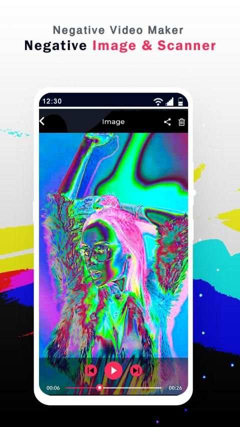 Negative Video Maker Photo Negative Image,Scanner स्क्रीनशॉट 3
