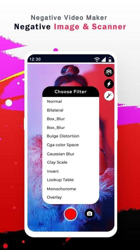 Negative Video Maker Photo Negative Image,Scanner स्क्रीनशॉट 5
