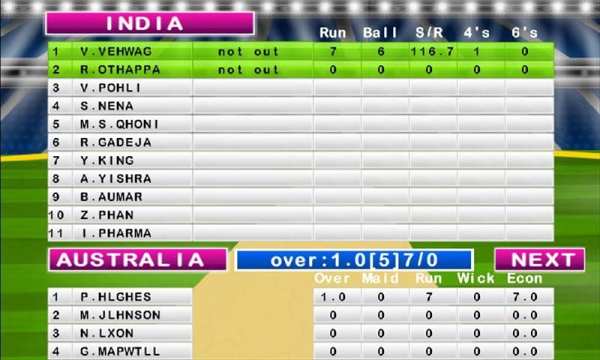 Cricket 2019 Championship स्क्रीनशॉट 1