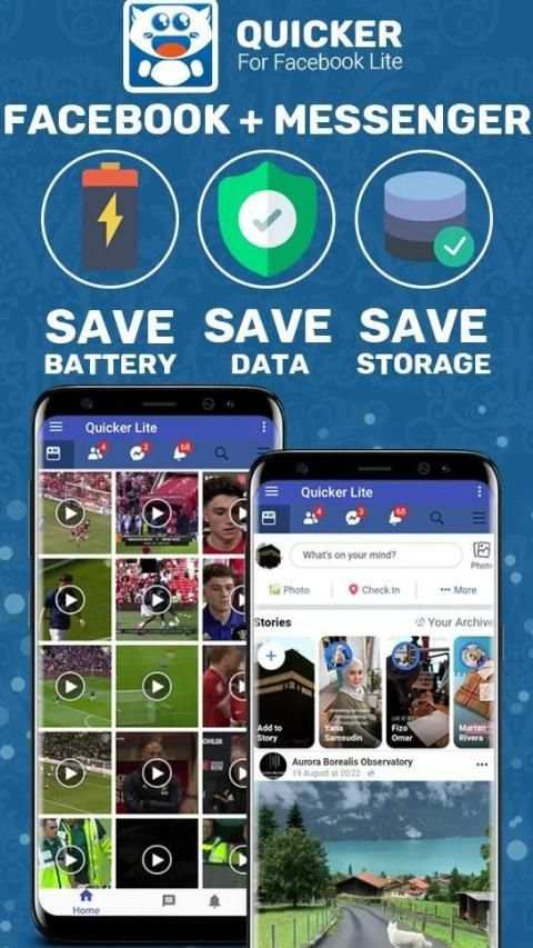 Quicker for Facebook Lite स्क्रीनशॉट 7