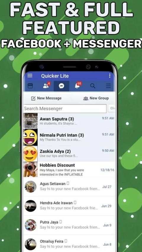 Quicker for Facebook Lite स्क्रीनशॉट 3