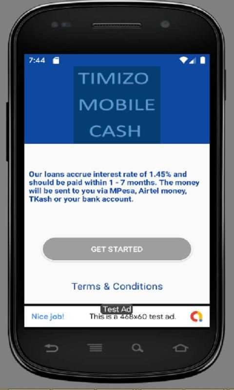 Timizo Mobile Cash screenshot 2