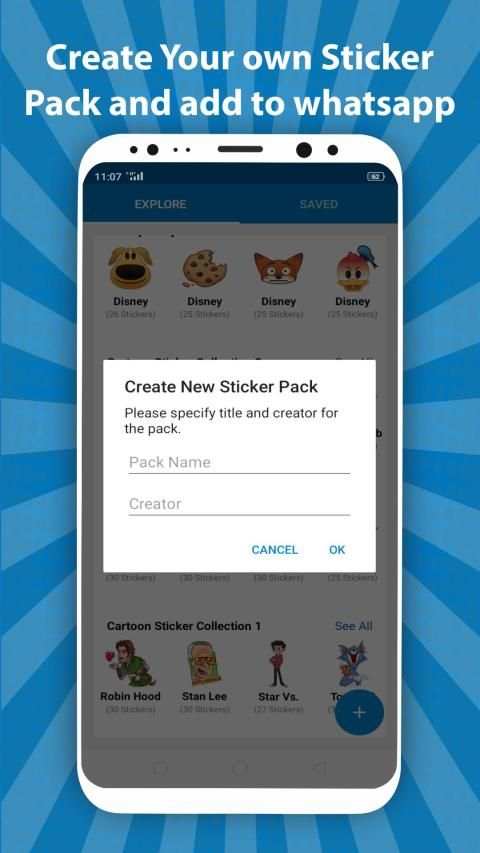 Cartoon Sticker for WA - Create Stickers for WA screenshot 6