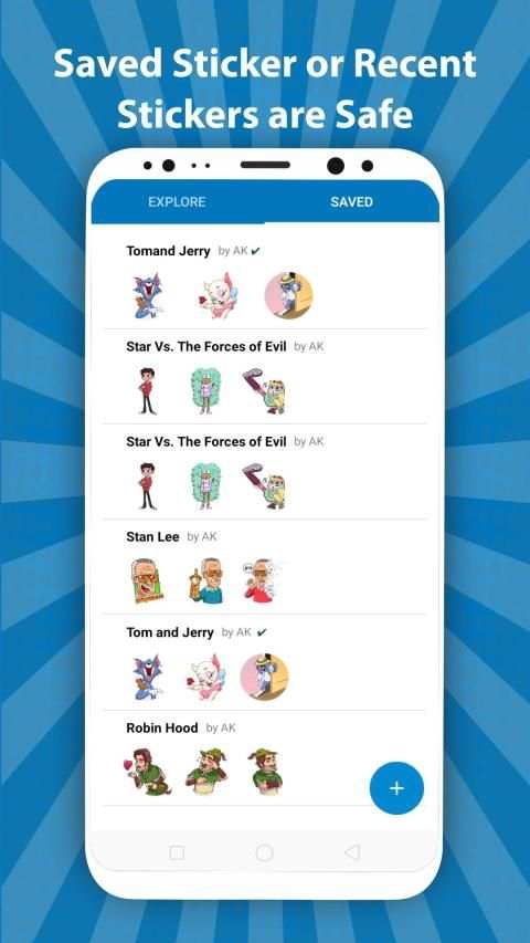 Cartoon Sticker for WA - Create Stickers for WA screenshot 3