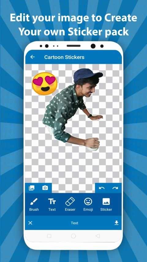 Cartoon Sticker for WA - Create Stickers for WA screenshot 5