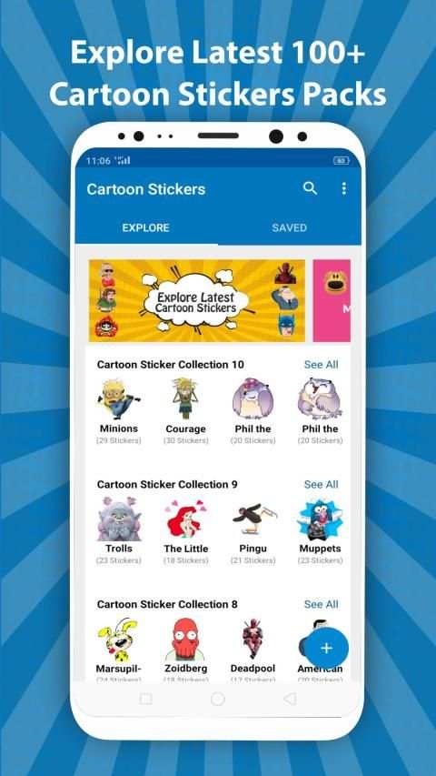 Cartoon Sticker for WA - Create Stickers for WA screenshot 8