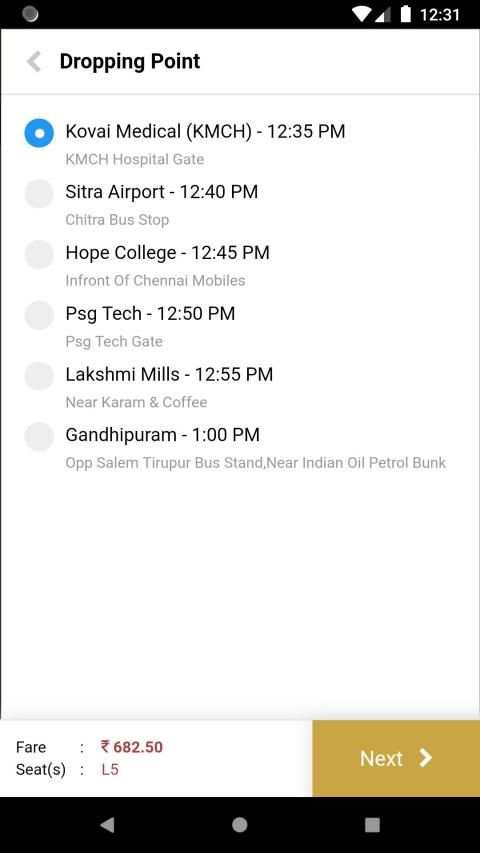 KMS Travels - Online Bus Tickets Booking screenshot 1