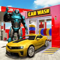 Robot Auto Car Wash Simulator