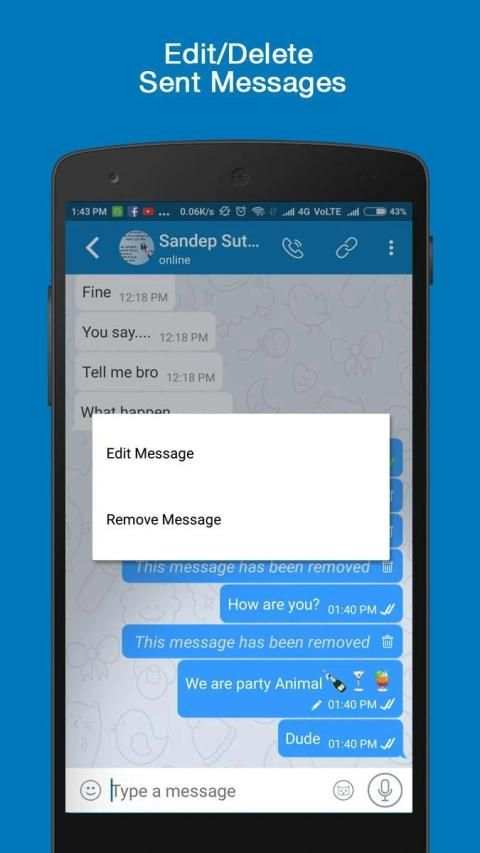 One Messenger - Only chat app you will ever need. screenshot 3