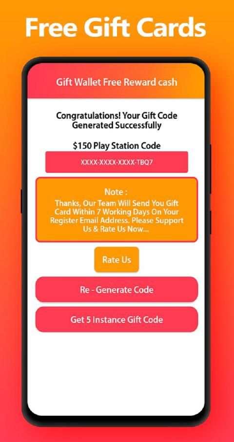 Free Gift Card Generator Pro screenshot 5