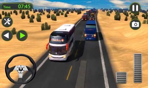 Mountain Bus Driving Sim 3D - Hill Racing 2020 screenshot 2