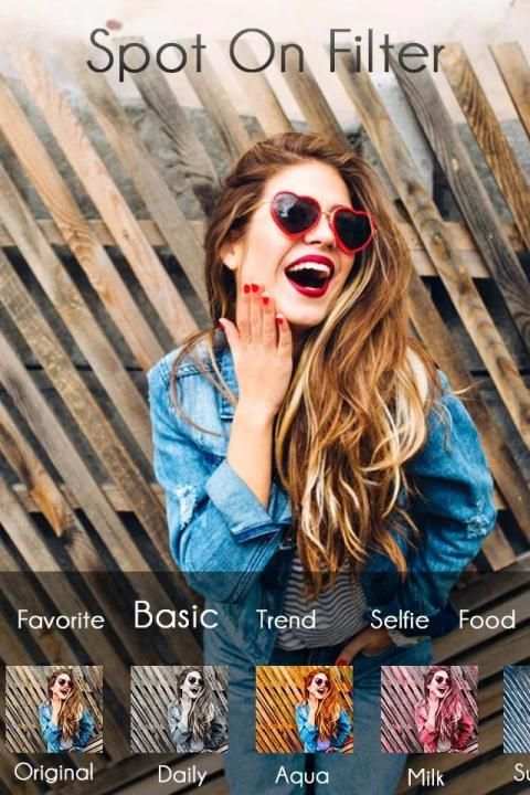 Sweet Camera - Selfie Camera & Collage Editors स्क्रीनशॉट 2