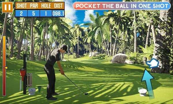 Flick Golf Free - Classic Mini Golf स्क्रीनशॉट 1
