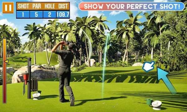 Flick Golf Free - Classic Mini Golf स्क्रीनशॉट 3