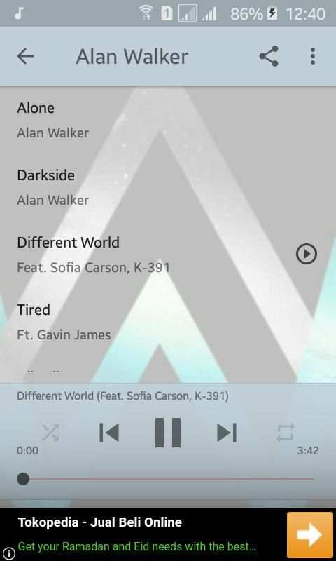 Alan Walker Offline screenshot 2