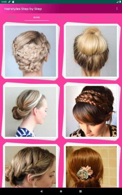 Hairstyles Step by Step DIY स्क्रीनशॉट 9