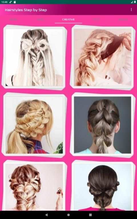 Hairstyles Step by Step DIY स्क्रीनशॉट 11
