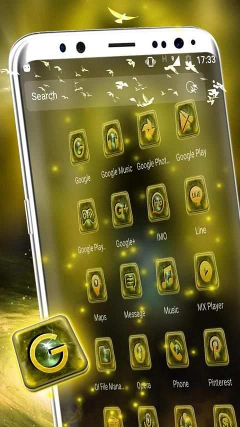 Monster Launcher Theme screenshot 1
