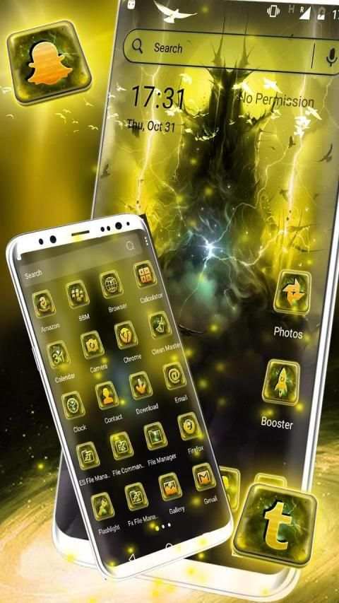 Monster Launcher Theme screenshot 2