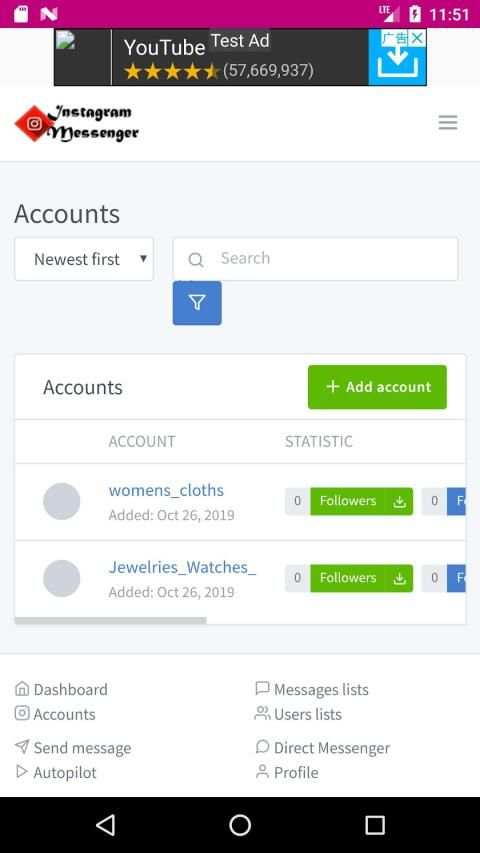 Instagram Messenger - Multiple Accounts Messenger screenshot 25