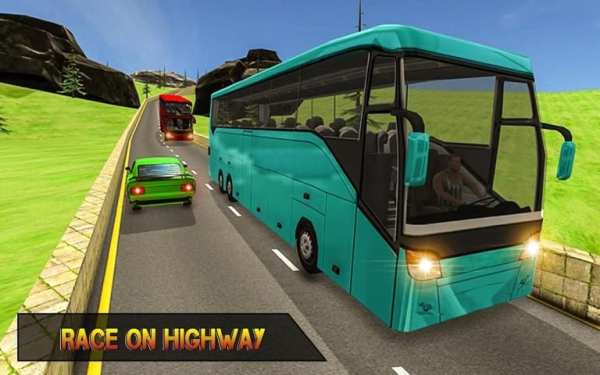 Offroad Bus Uphill Racing A New Fun Bus Driver Sim screenshot 7