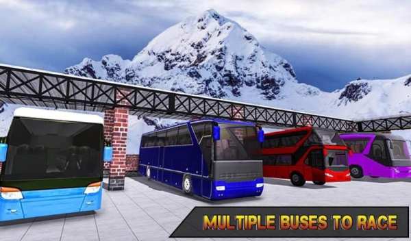 Offroad Bus Uphill Racing A New Fun Bus Driver Sim screenshot 1