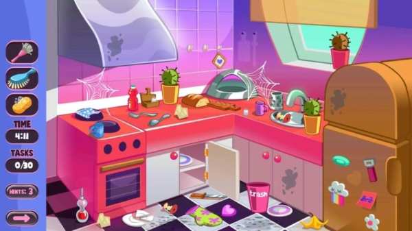 Baby Game House Cleaning screenshot 4