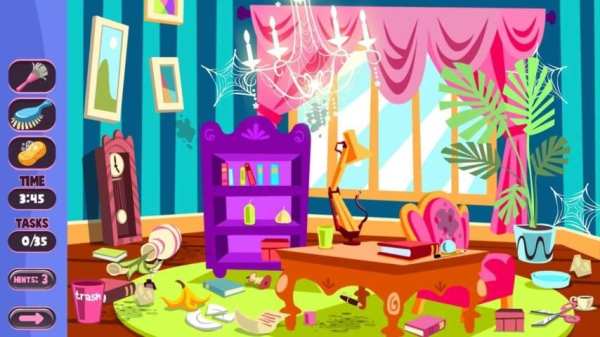 Baby Game House Cleaning screenshot 2