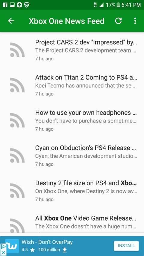 News for XBOX ONE स्क्रीनशॉट 8