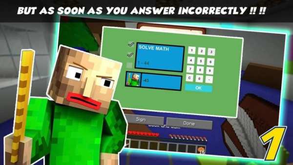 Scary Neighbor Mod : Education & Learning School screenshot 5