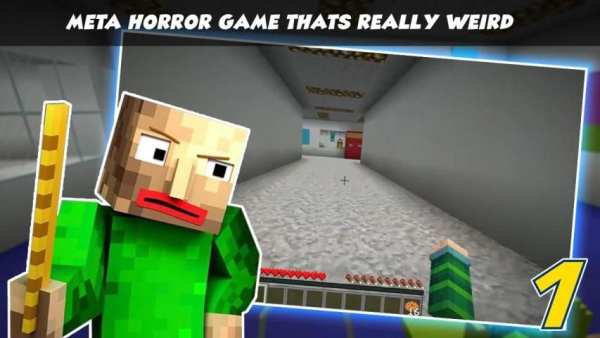 Scary Neighbor Mod : Education & Learning School screenshot 1