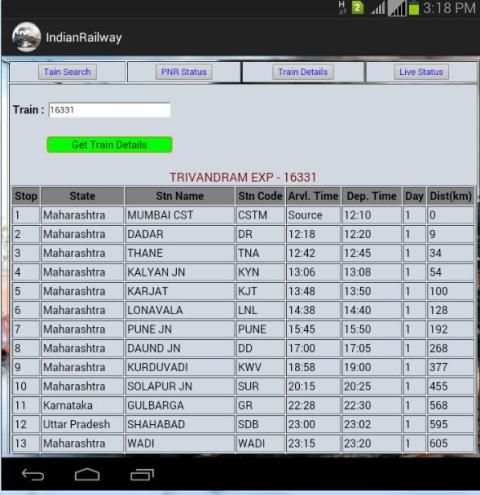 Indian Railway screenshot 3