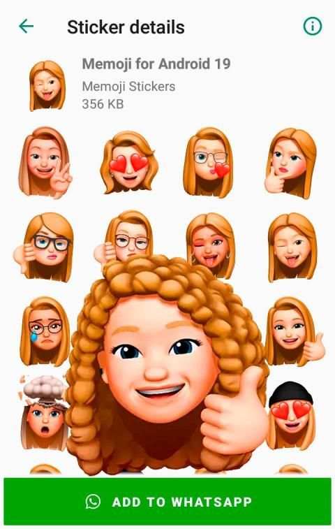 Stickers Memoji for Android WhatsApp WAStickerApps स्क्रीनशॉट 2