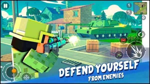 pixel beba api pertempuran royale:permainan perang screenshot 3