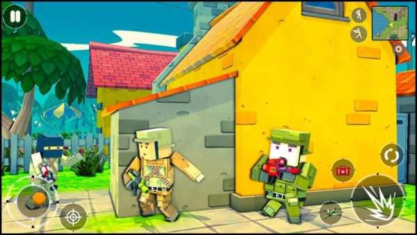 pixel beba api pertempuran royale:permainan perang screenshot 1
