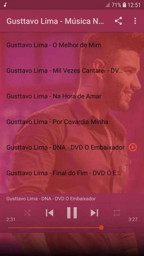 Gusttavo Lima - Música Nova 2 تصوير الشاشة