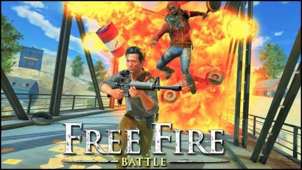 Squad Free Fire Battle - Legend Battlegrounds screenshot 1