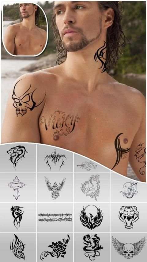 Tattoo Design App Photo Editor screenshot 4