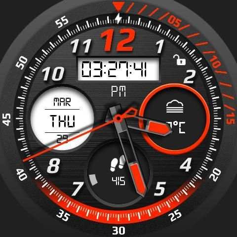Rotax Watch Face स्क्रीनशॉट 5