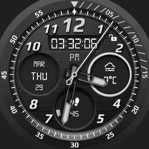Rotax Watch Face स्क्रीनशॉट 1
