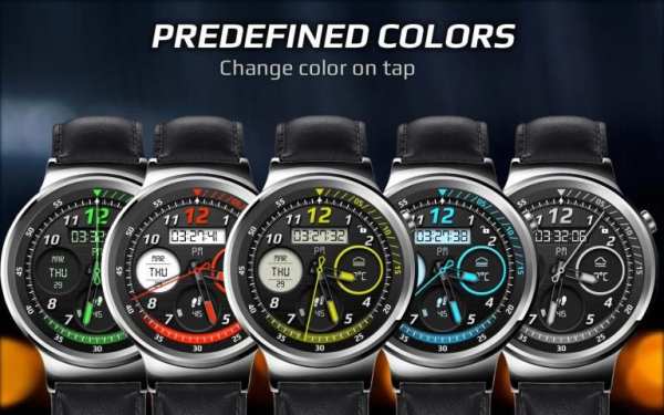 Rotax Watch Face स्क्रीनशॉट 8