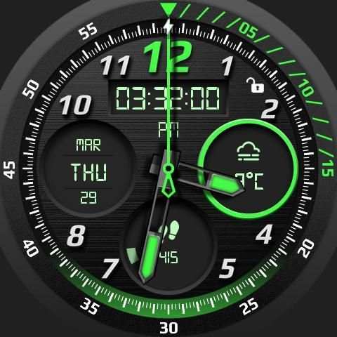 Rotax Watch Face स्क्रीनशॉट 2