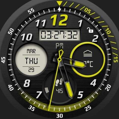 Rotax Watch Face स्क्रीनशॉट 7