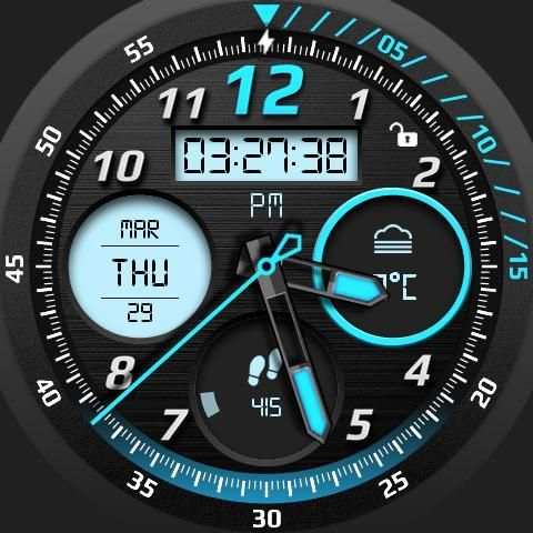 Rotax Watch Face स्क्रीनशॉट 6