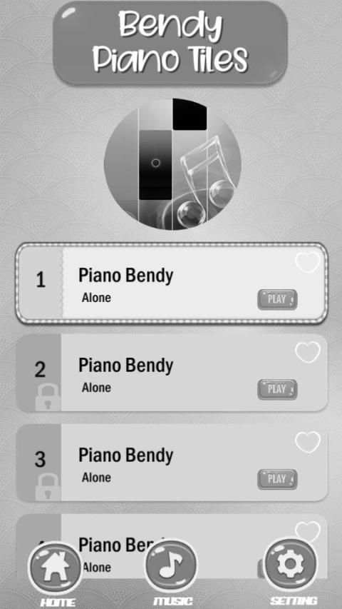 Piano Bendy Tiles screenshot 4