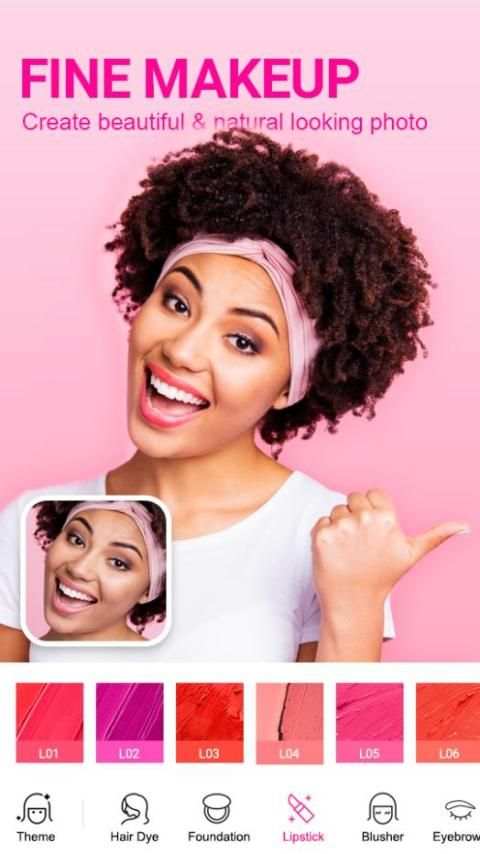 Makeup Photo - Makeup Camera & Face Editor screenshot 4